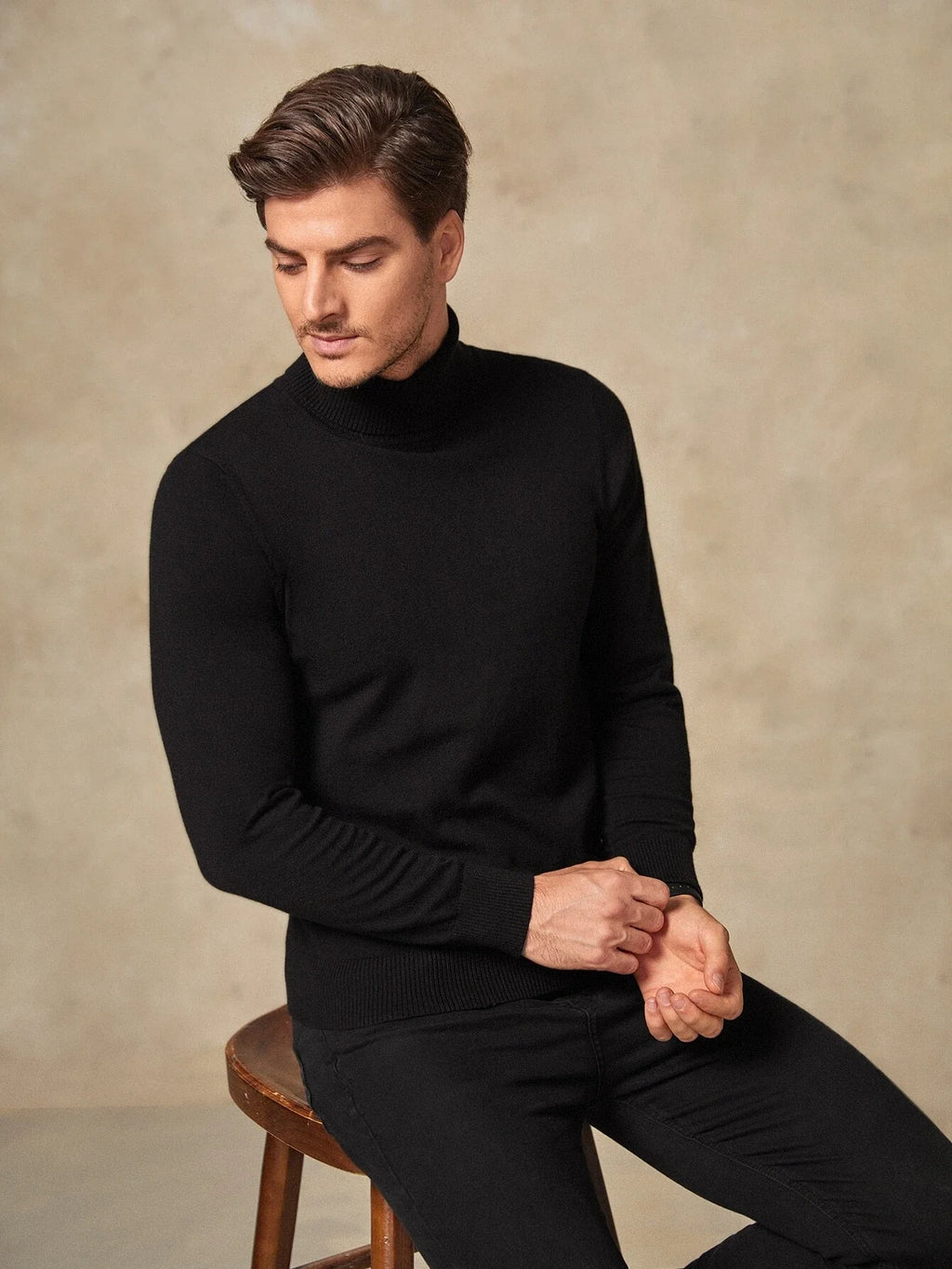 Modern Fit _ High Neck Sweater for Mens and Womens