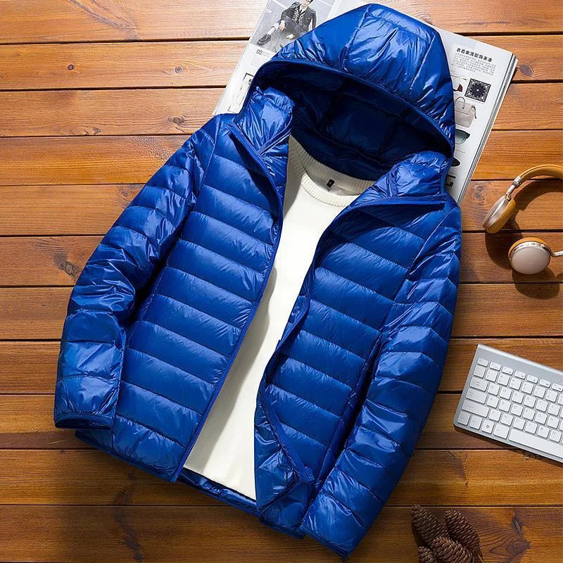 Men Winter Cotton Coat Lightweight Trendy Short Thick Warm Winter Clothes Black Red Blue White Green Sports Casual Use