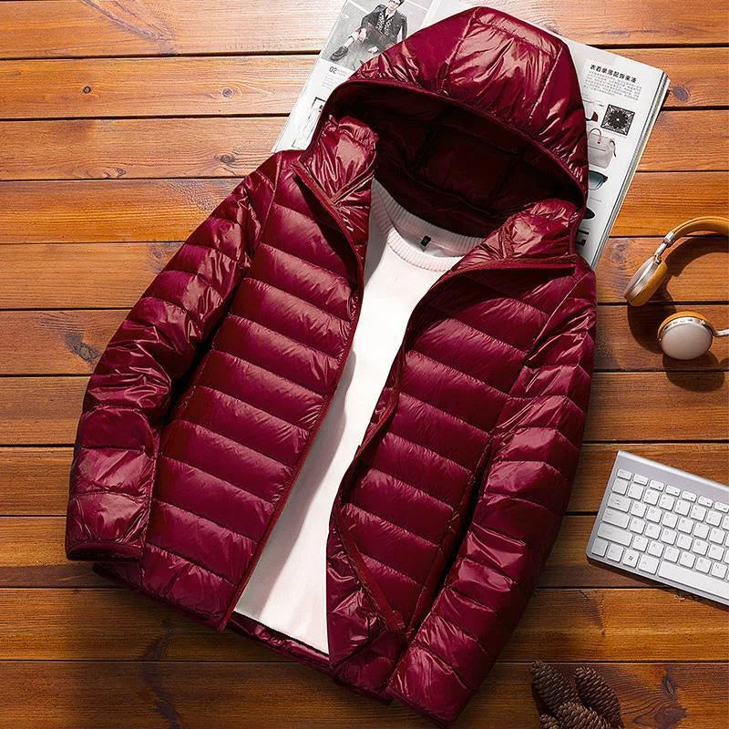 Men Winter Cotton Coat Lightweight Trendy Short Thick Warm Winter Clothes Black Red Blue White Green Sports Casual Use