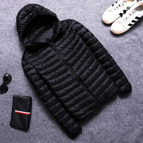 Men Winter Cotton Coat Lightweight Trendy Short Thick Warm Winter Clothes Black Red Blue White Green Sports Casual Use