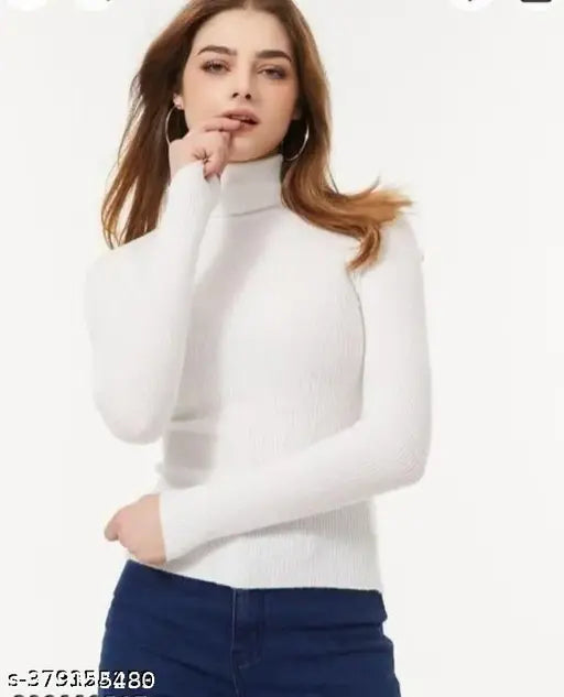 Modern Fit _ High Neck Sweater for Mens and Womens